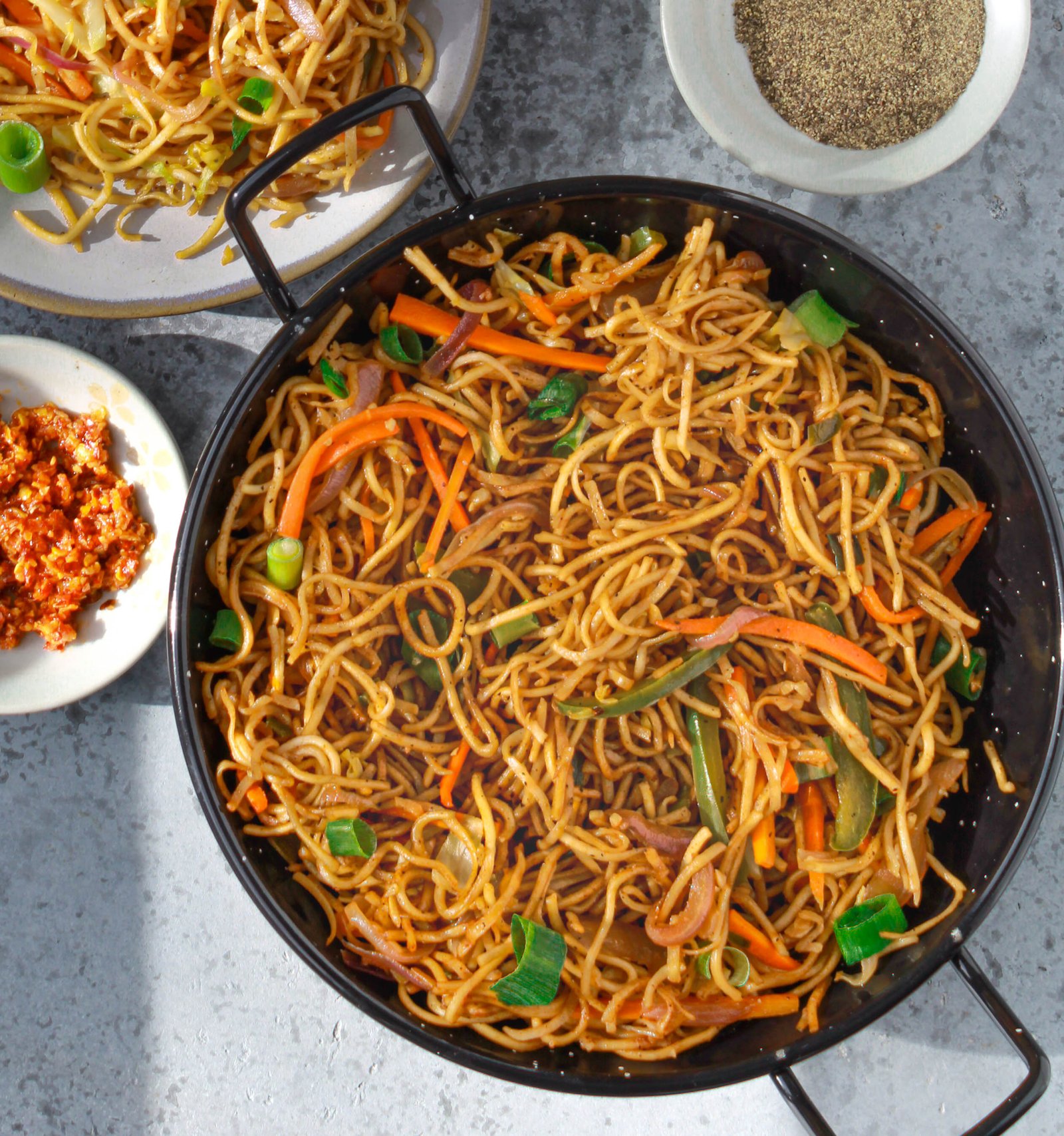 Veg Hakka Noodles