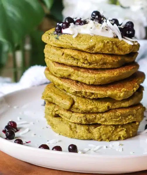 Easy Blender Moringa Pancakes