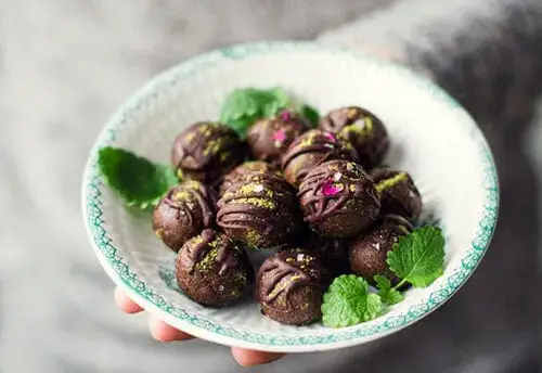 Moringa Chocolate Almond Bliss Balls