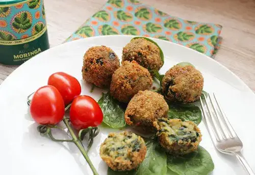 Spinach, Moringa, & Goat’s Cheese Croquetas