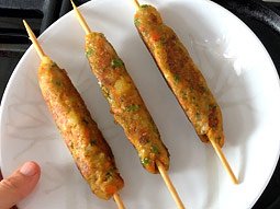 Veg Seekh Kabab | How To Make Veg Seekh Kabab?