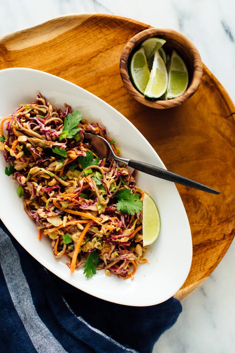 Peanut Slaw with Soba Noodles