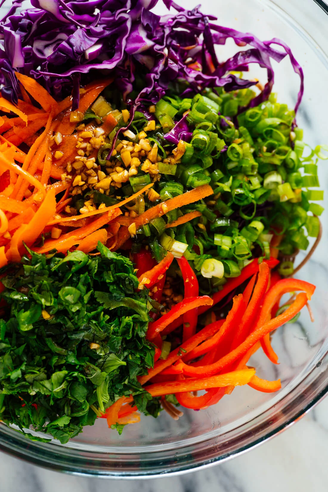 Colorful Veggie Sesame Noodles