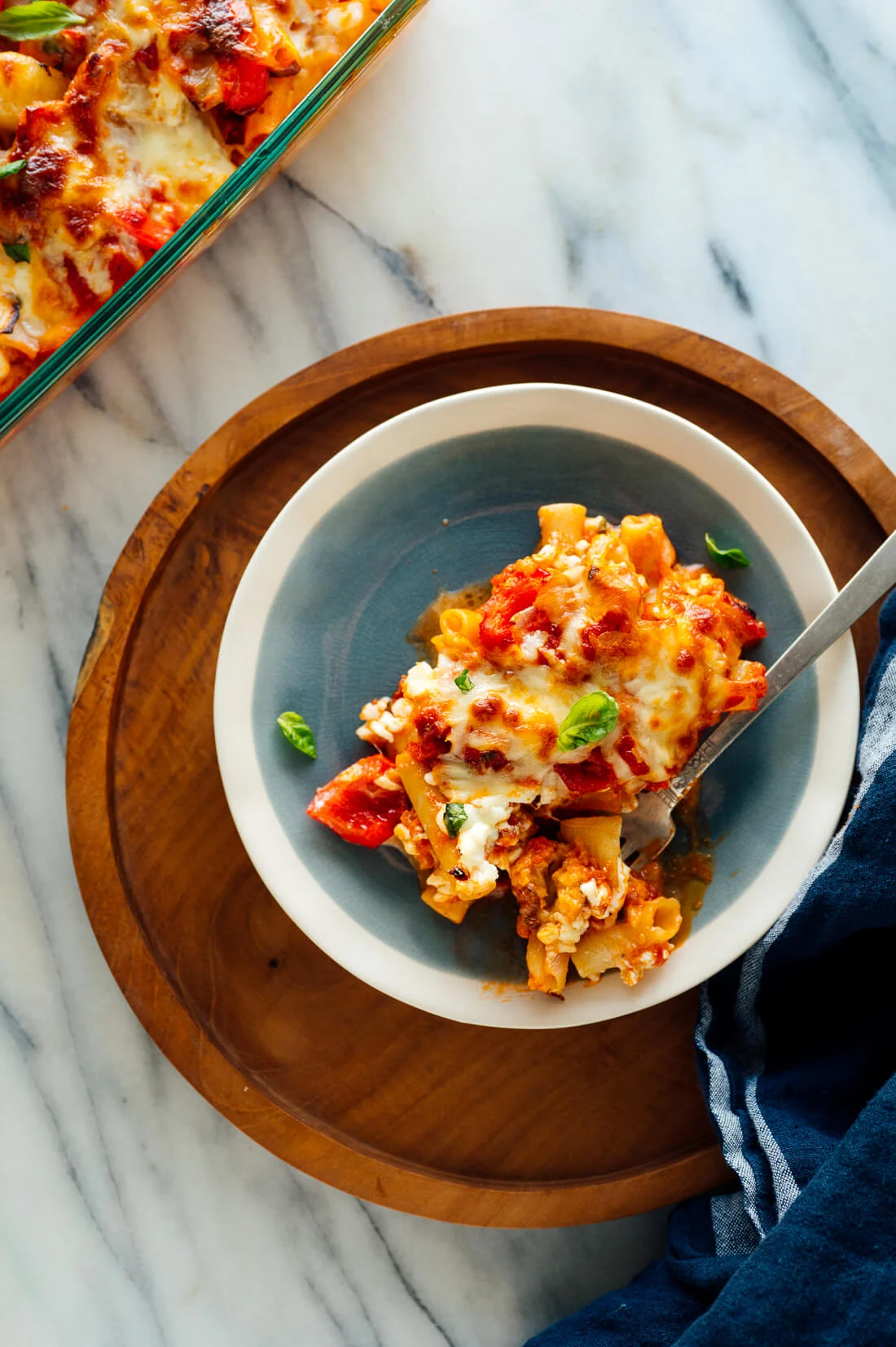 Baked Ziti with Roasted Vegetables