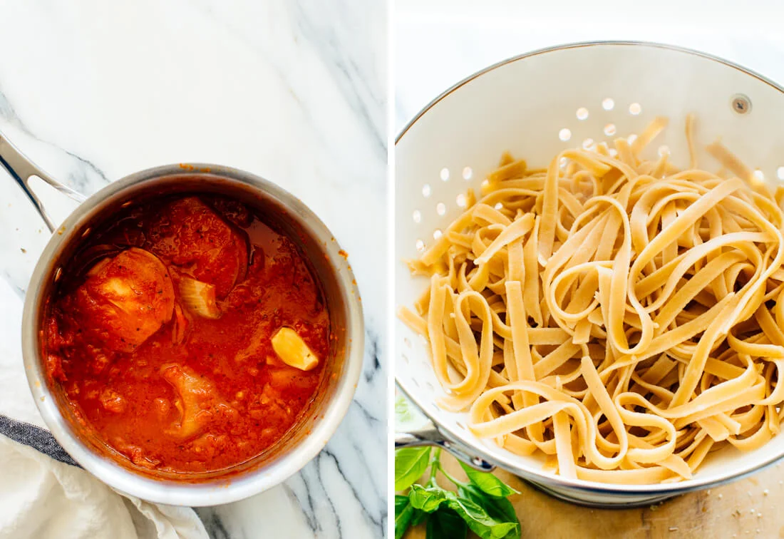 How to Make Super Simple Marinara Sauce?