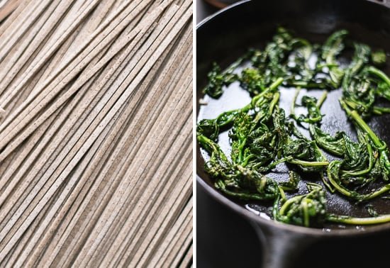 How to Make Broccoli Rabe Peanut Soba Noodles?