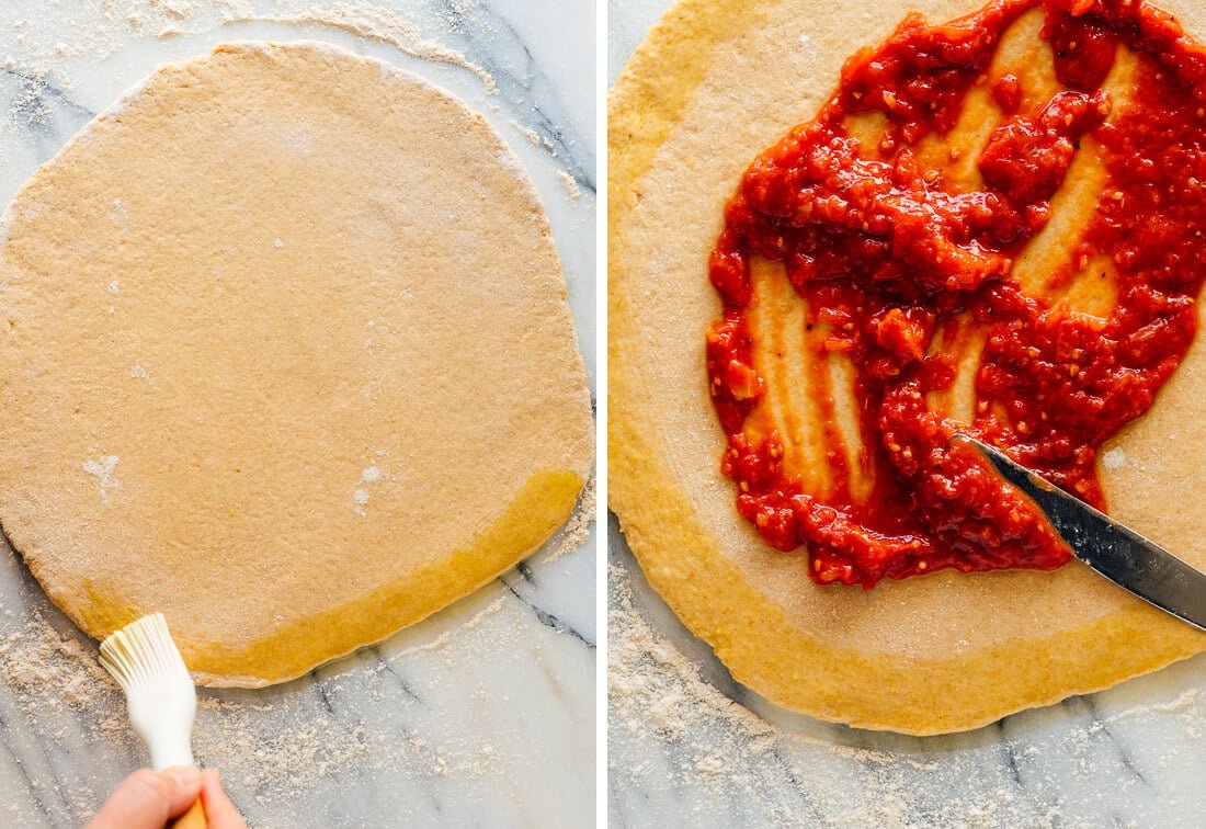 Easy Whole Wheat Pizza Dough