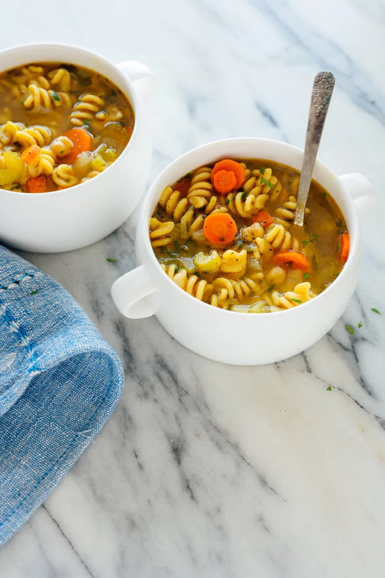 Chickpea Noodle Soup