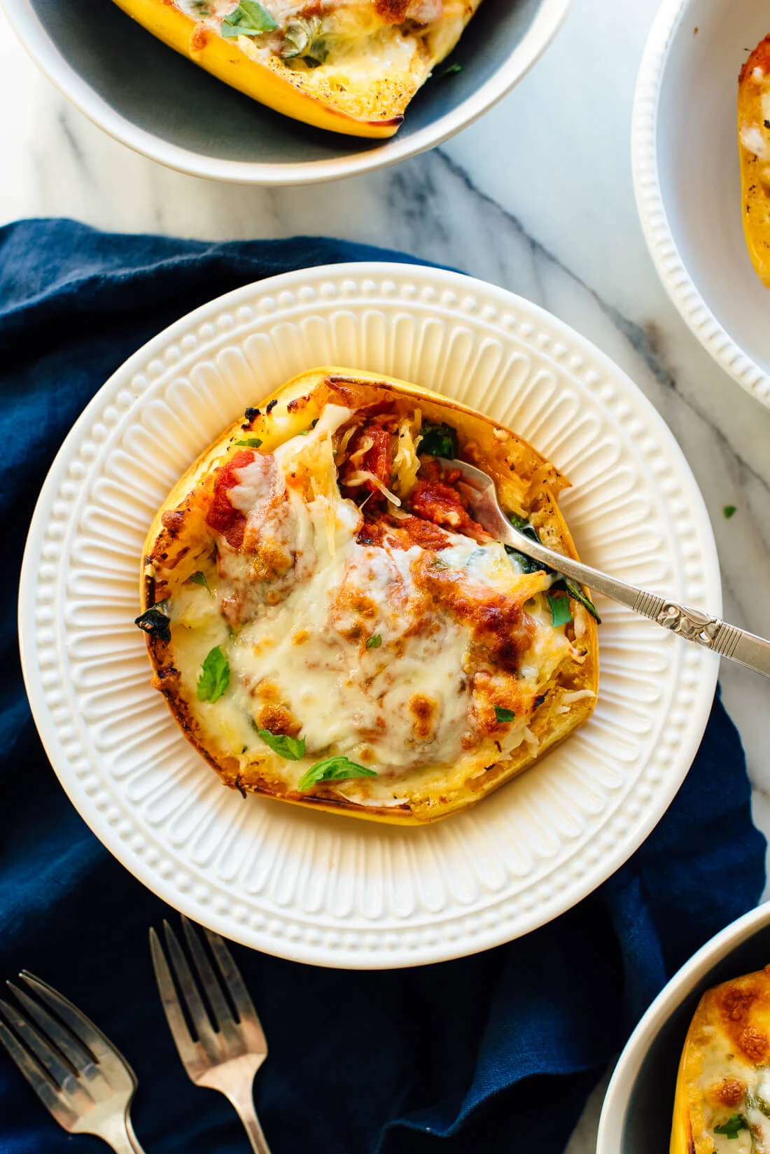 Spaghetti Squash “Pizza” Bowls