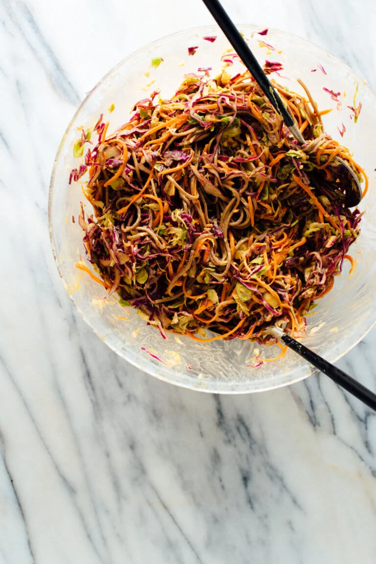 Peanut Slaw with Soba Noodles