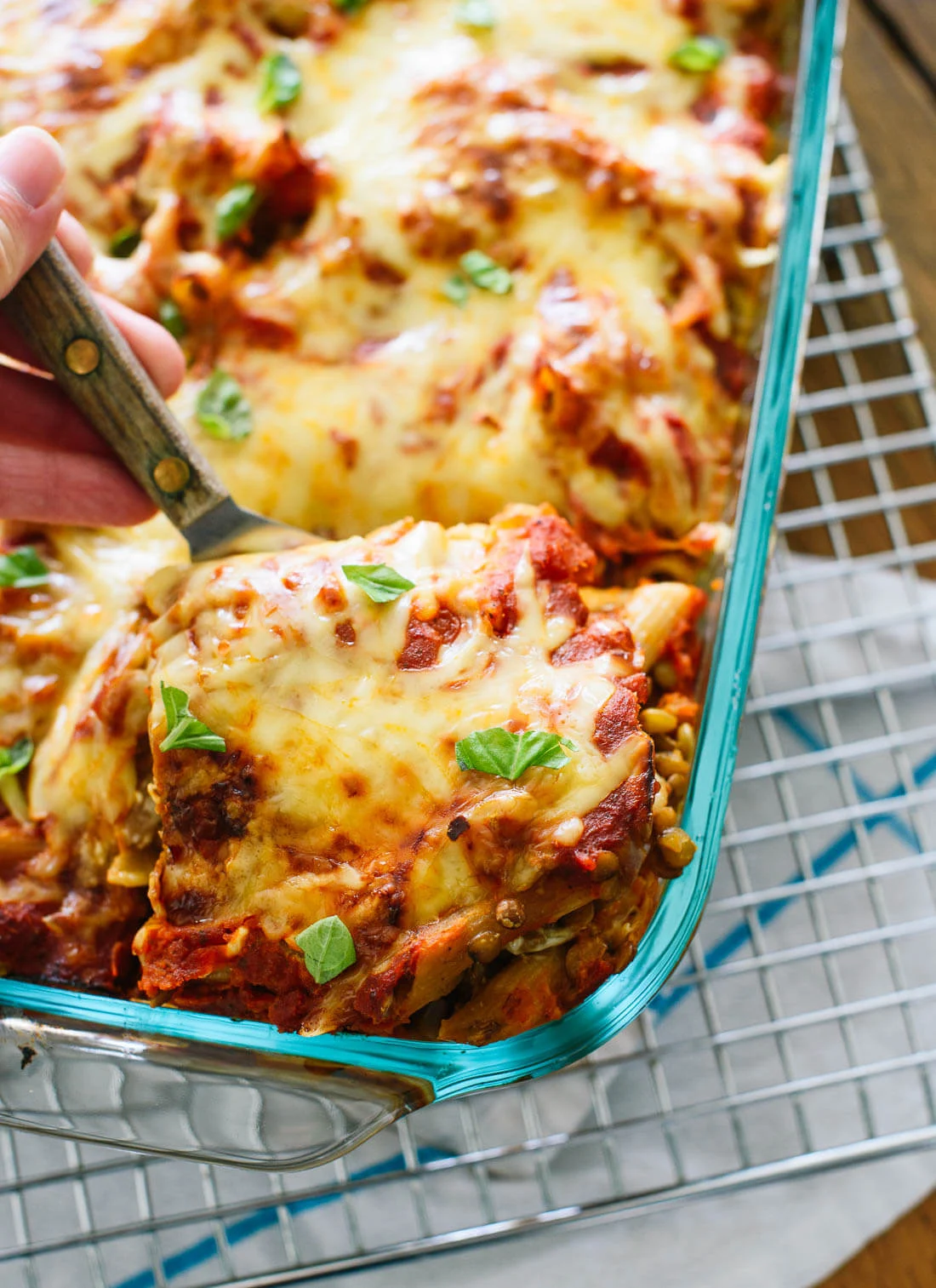 Lentil Baked Ziti