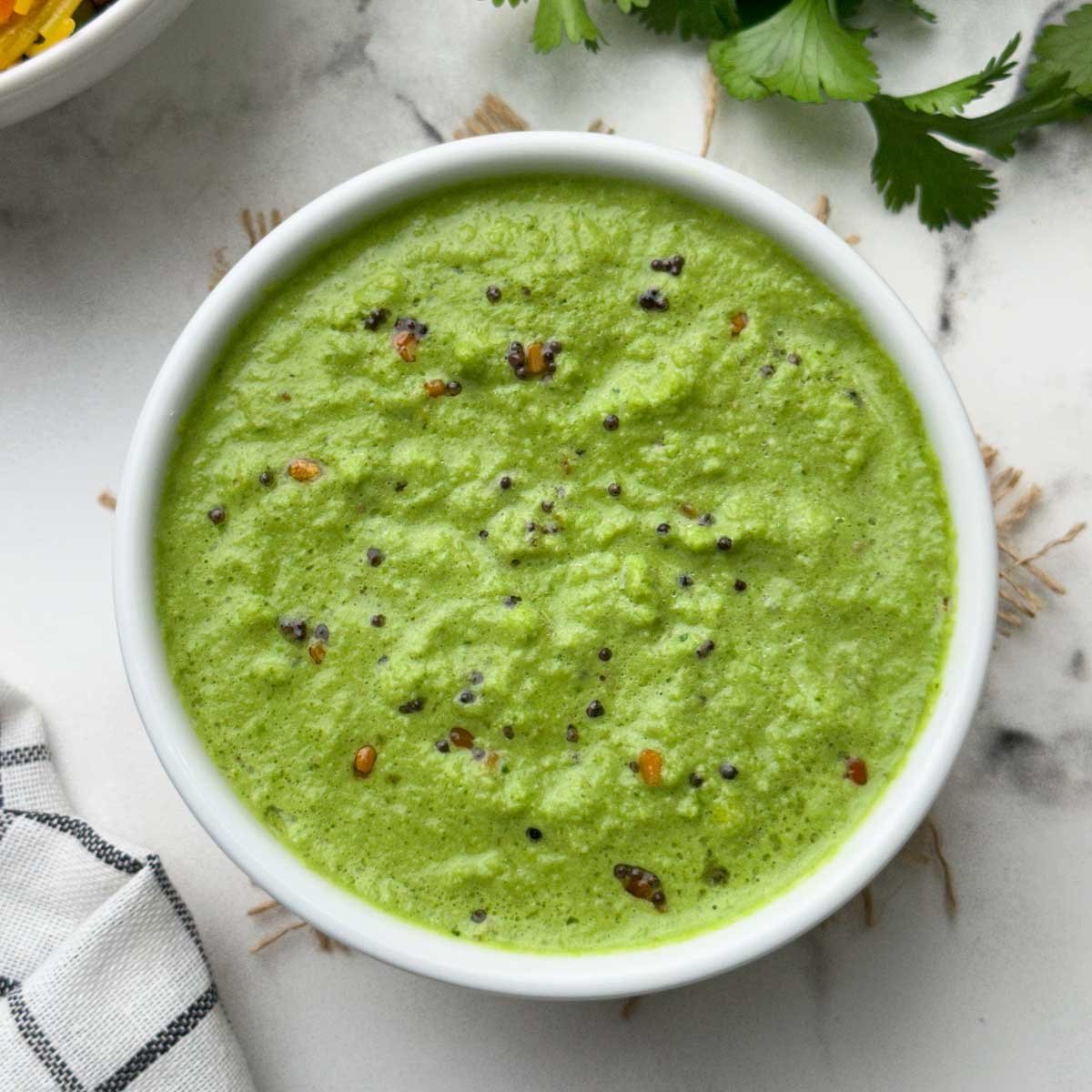 Green Coconut Chutney