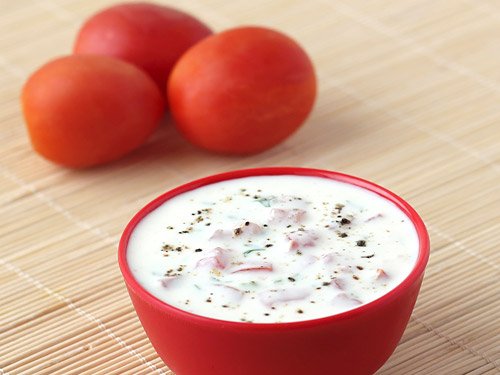 Tomato Raita | How To Make Tomato Raita?