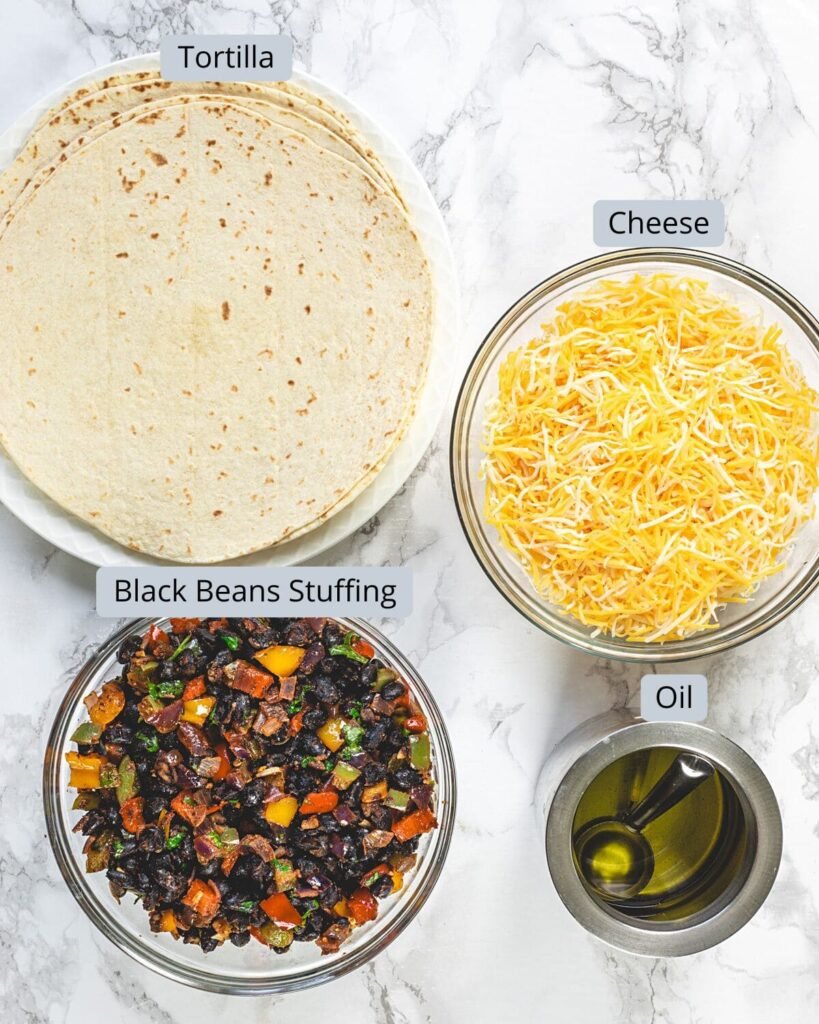 Black Bean Quesadillas