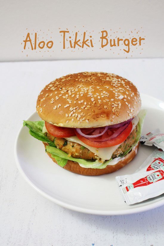 Aloo Tikki Burger
