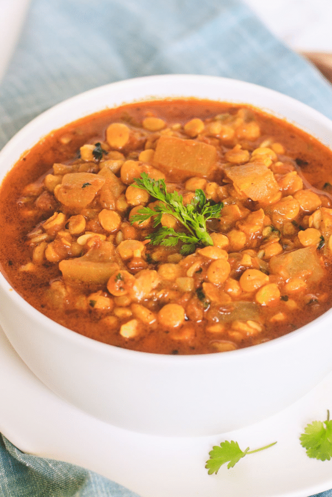 Lauki chana dal