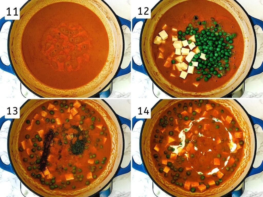 Matar Paneer
