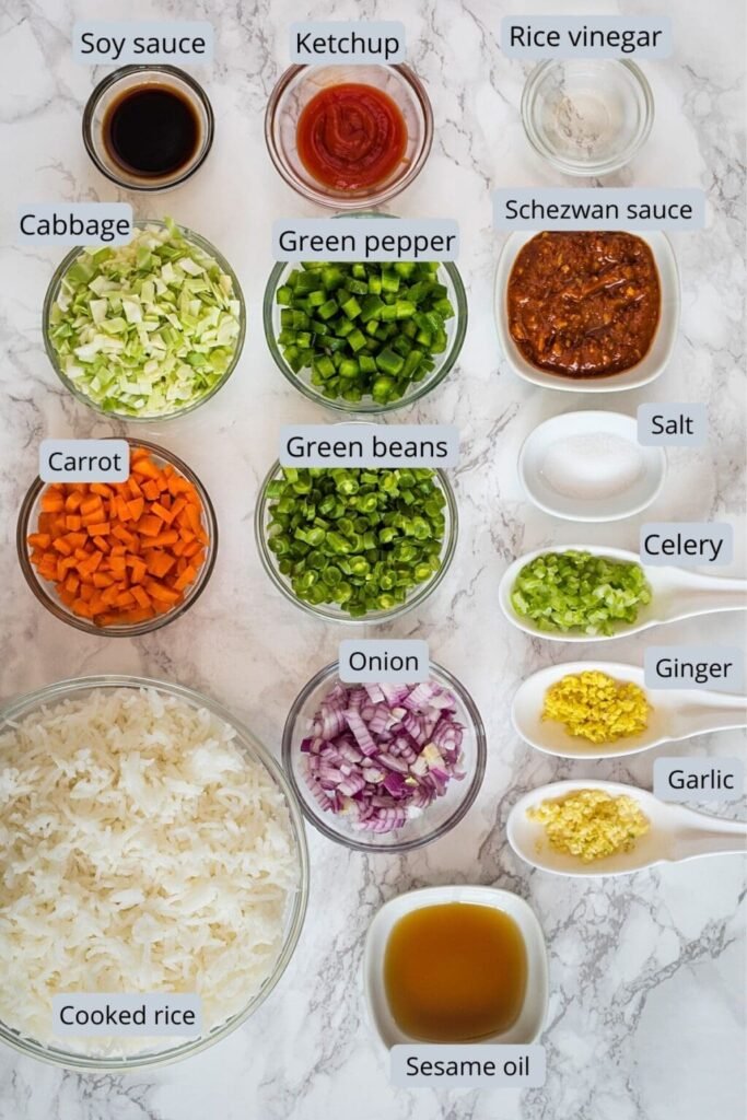 Schezwan Fried Rice