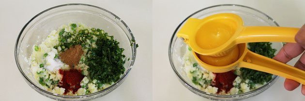 Aloo Tikki Chole Chaat