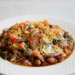 Aloo Tikki Chole Chaat