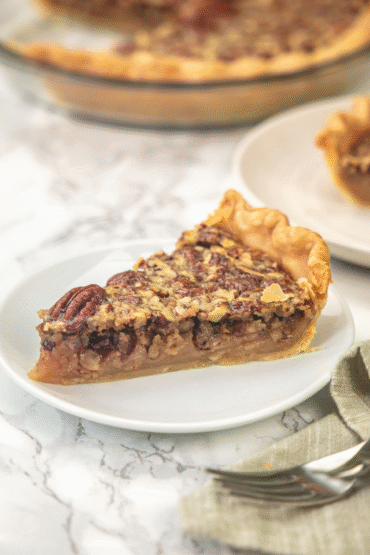 Eggless Pecan Pie