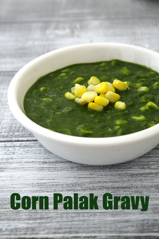 Corn Palak