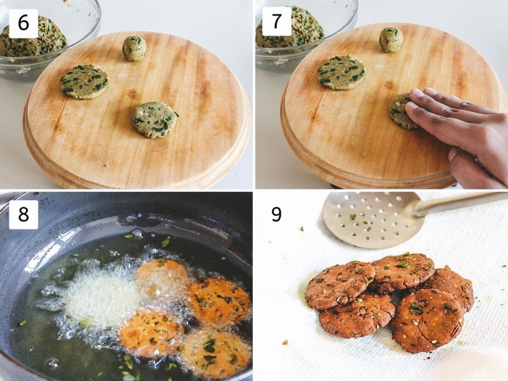 Methi Bajri Vada