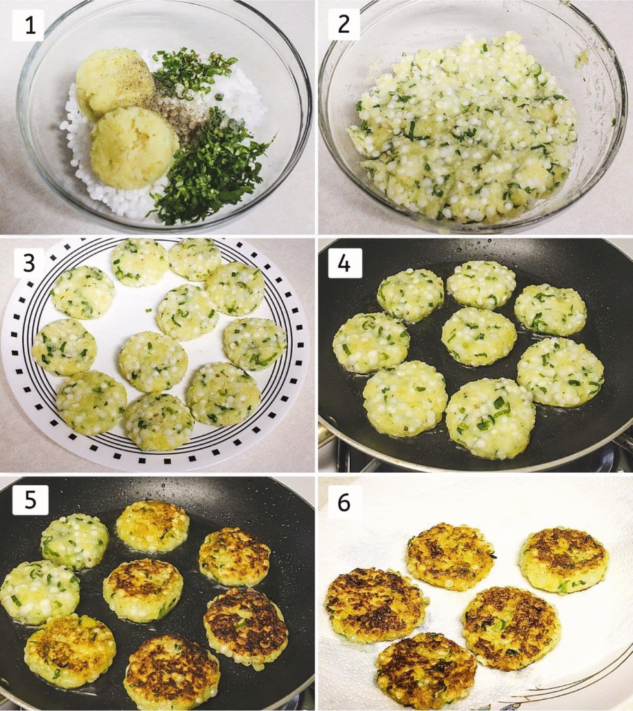 Sabudana Tikki