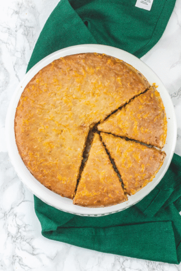Eggless Orange Cake