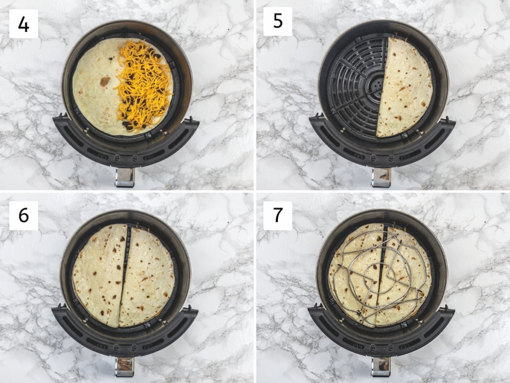 Air Fryer Quesadillas