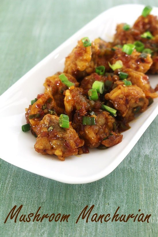 Mushroom Manchurian