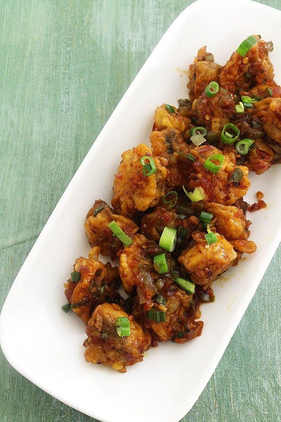 Mushroom Manchurian