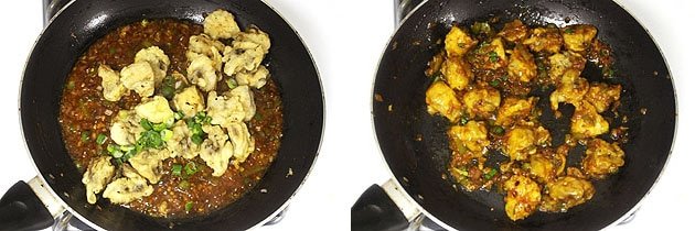 Mushroom Manchurian