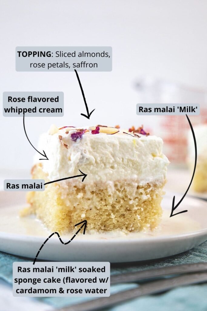 Rasmalai Cake