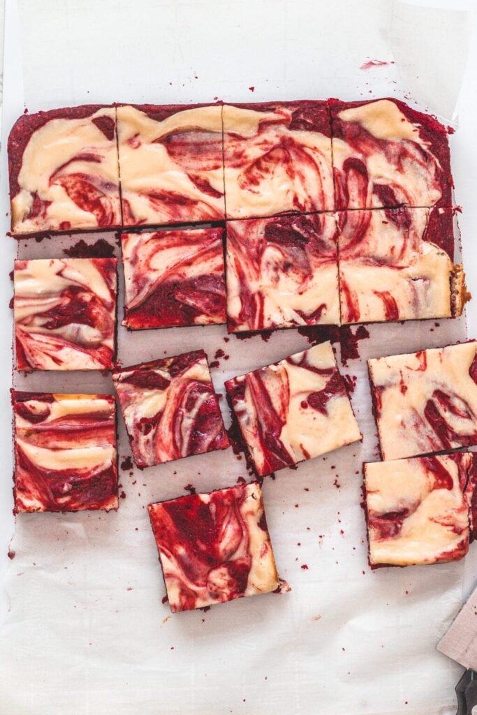Red Velvet Cheesecake Brownies