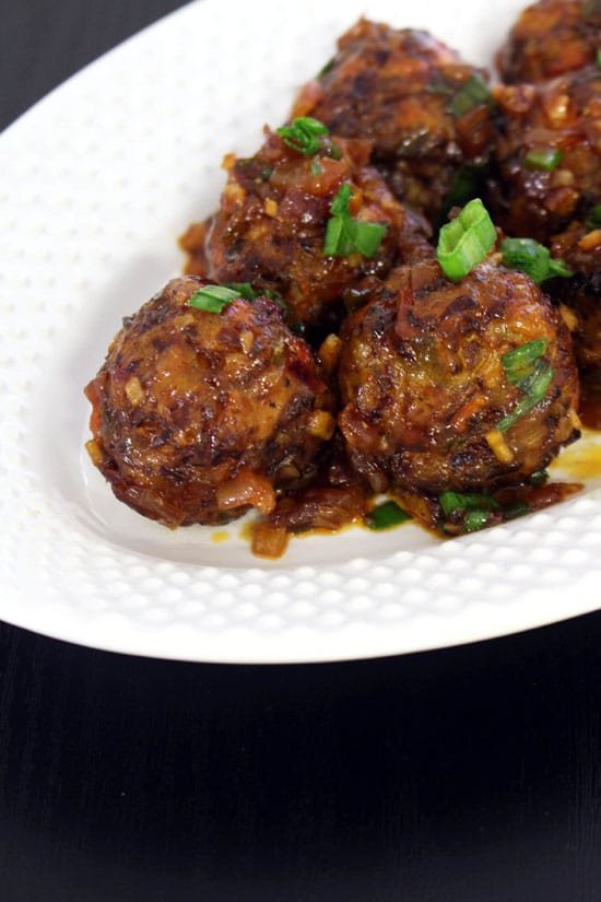 Veg Manchurian Dry