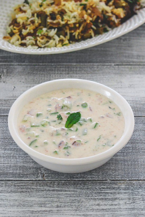 Vegetable Raita