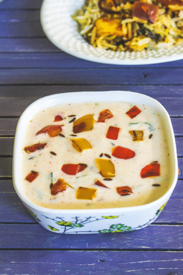 Capsicum Raita