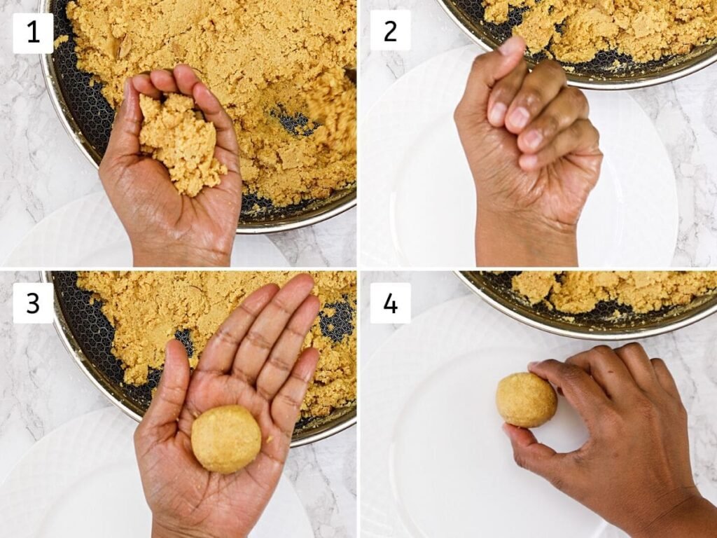 Rava Besan Ladoo